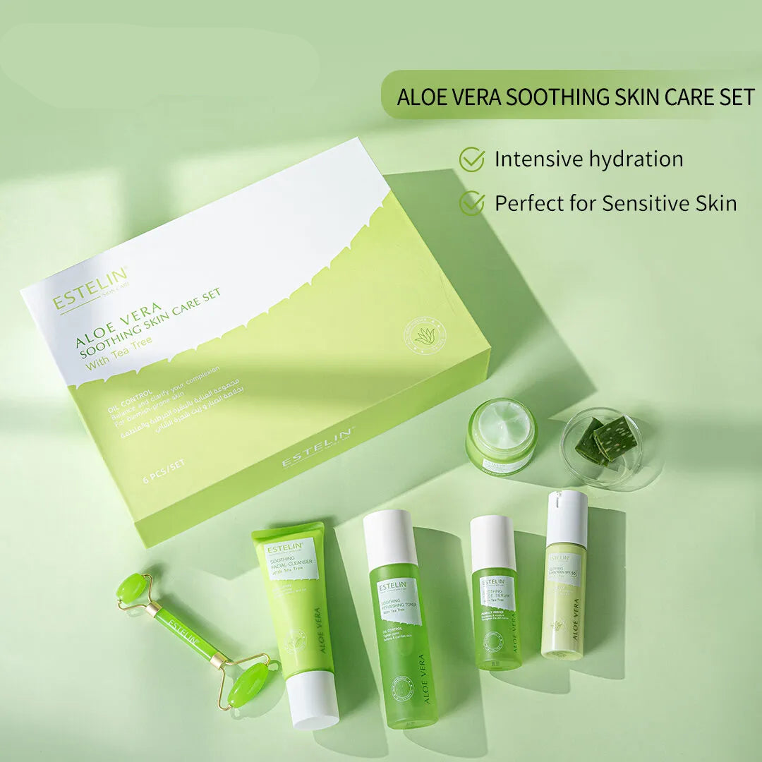 ESTELIN Aloe Vera Soothing Skin Care Set