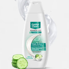 Golden Pearl Triple Action Cleansing Milk Lotion - 200ml