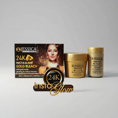Jessica 24K Insta Glow Gold Bleach Cream Set