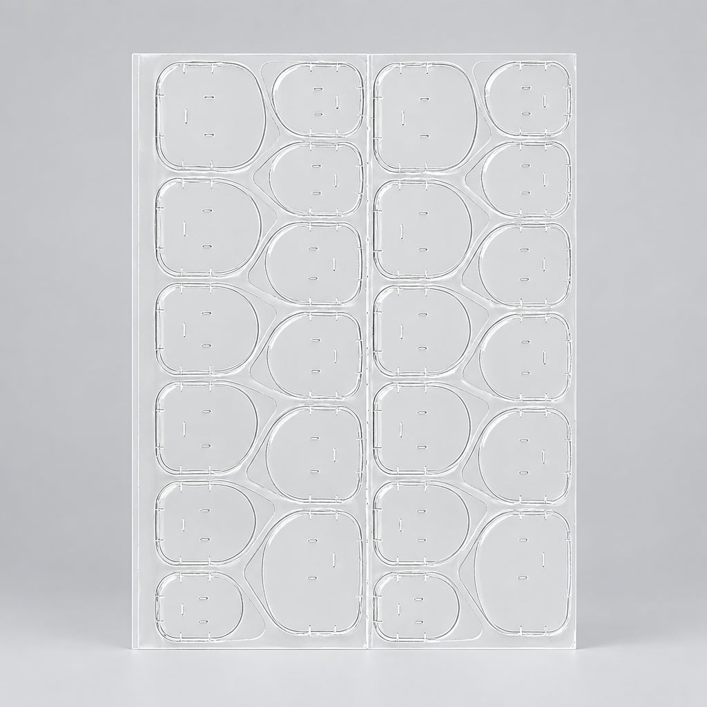 Verls Beauty Nail Tabs To Go Press On Adhesive Tabs - 48 Pcs