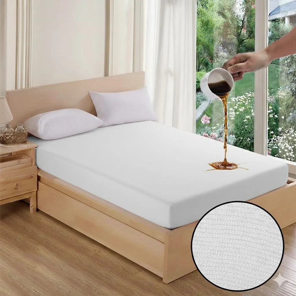 Premium Hypoallergenic Waterproof Mattress Pad Cover