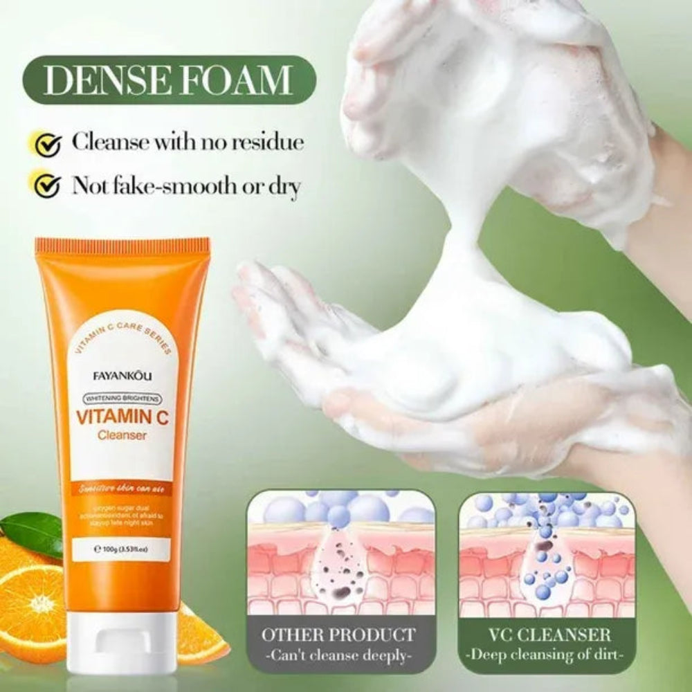 FAYANKOU Whitening Brightens Vitamin C Cleanser - 100g