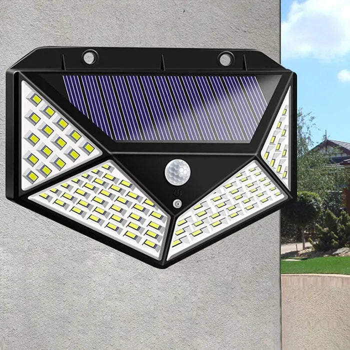 100 LED Solar Light Motion Sensor Outdoor Solar Lamp
