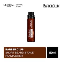 Loreal Paris Men Expert Barber Club Short Beard & Face Moisturiser Cedarwood Essential Oil - 50ml