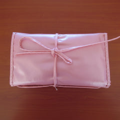 Professional Pink Makeup Brush Set with Pouch