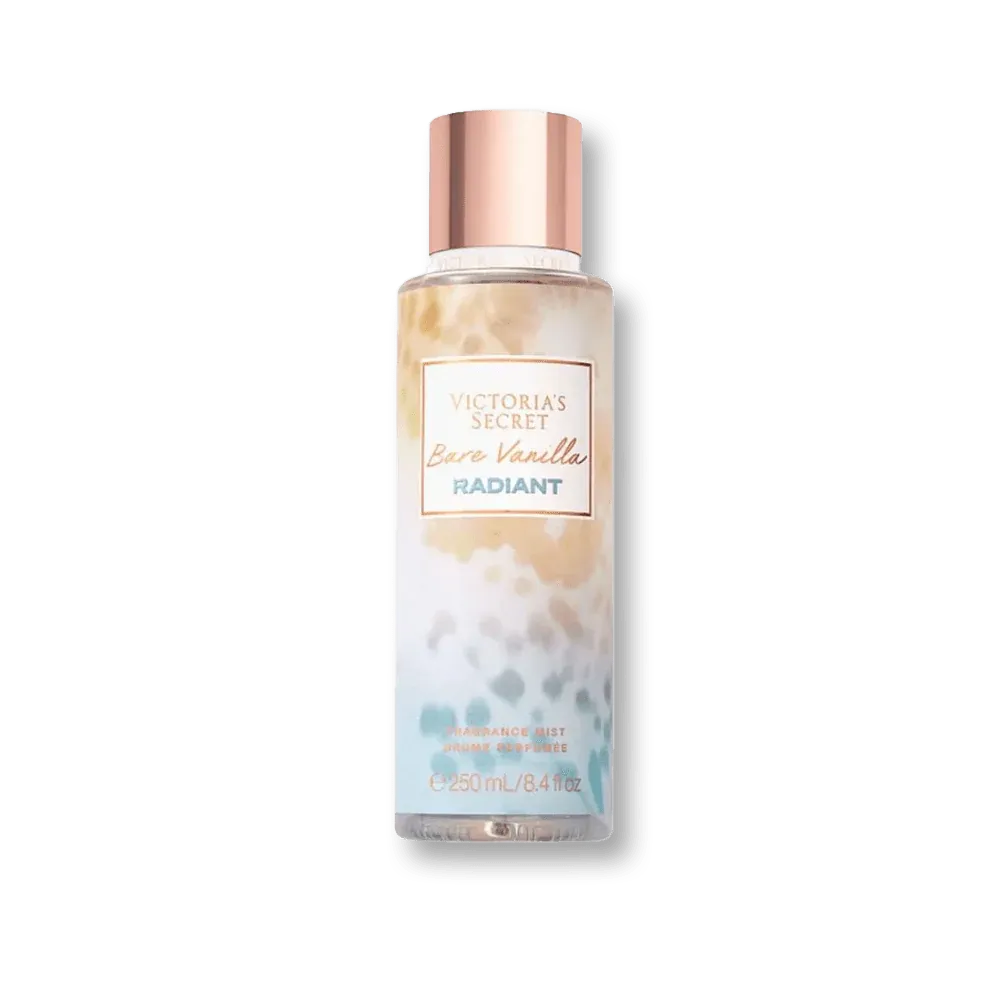 Victoria's Secret Bare Vanilla Radiant Fragrance Mist -250 mL