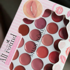 Miss Rose All Round Matte Lipstick Palette – 24 Colors