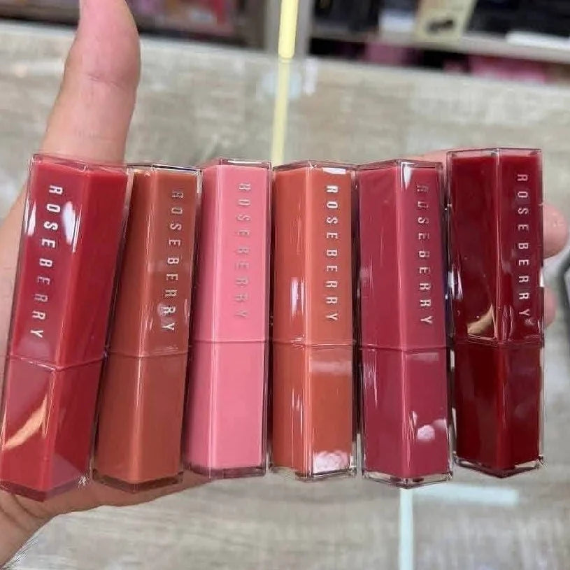 Rose Berry Glossy Bomb Lipsticks