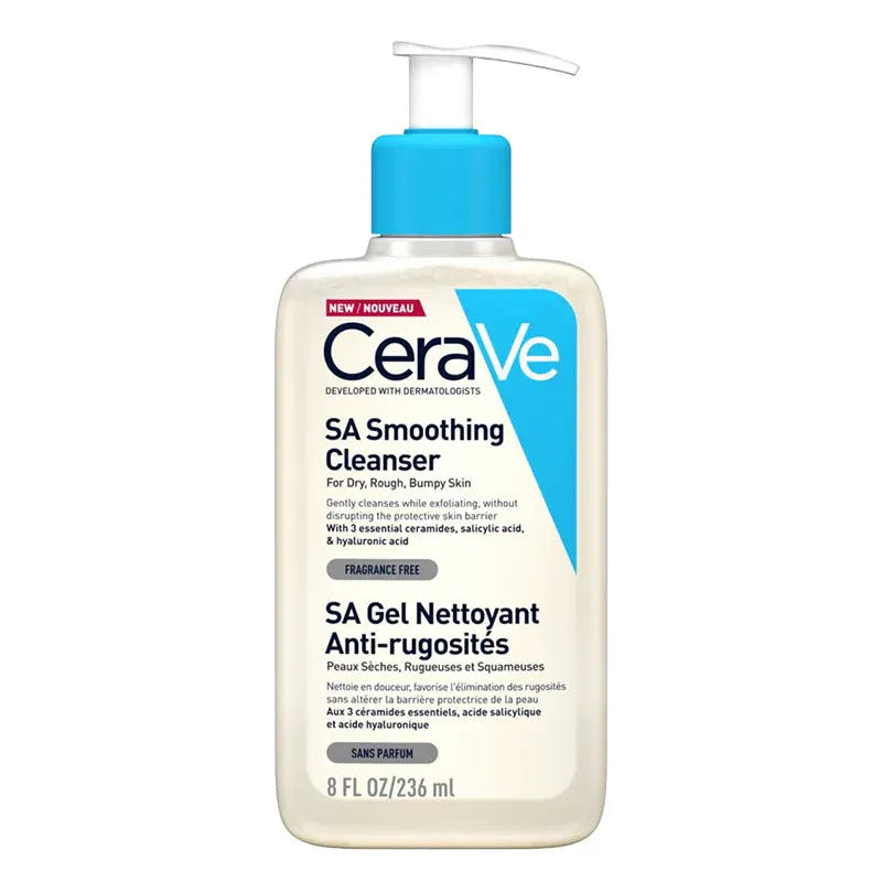 CeraVe SA Smoothing Cleanser – 236 ml – 100% Original