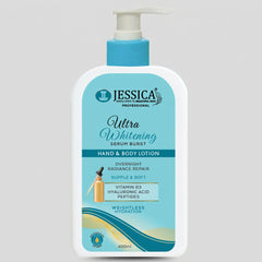 Jessica Ultra Whitening Hand & Body Lotion - 400ml