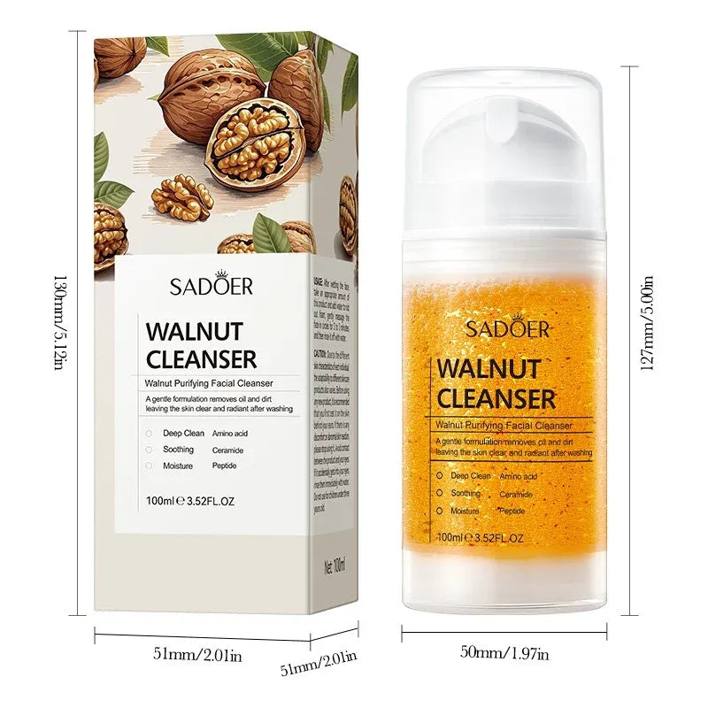 SADOER Walnut Purifying Facial Cleanser