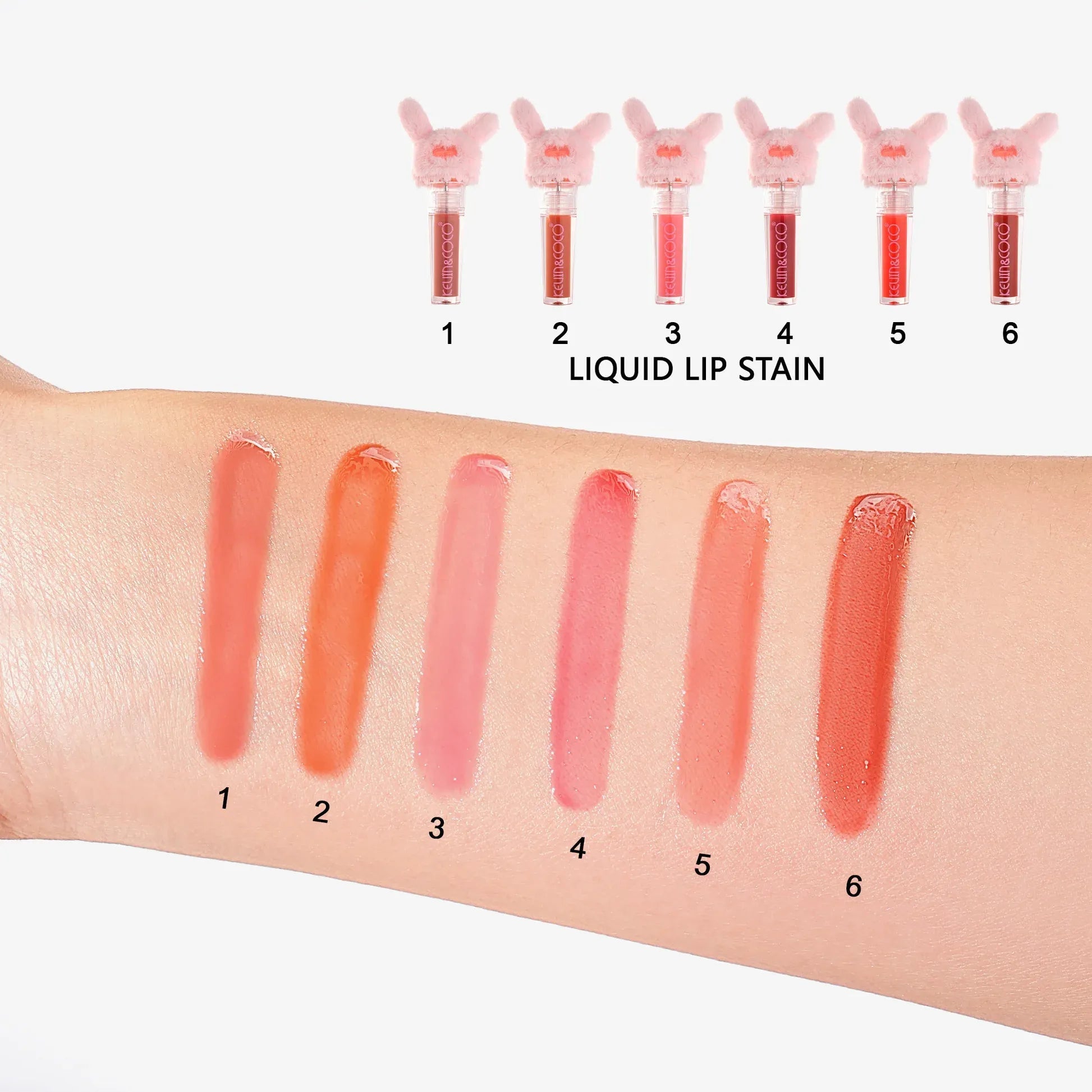 Kevin & Coco Plush Rabbit Lip Gloss