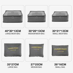 Original & Imported Travel Storage Bag Set -  6Pcs