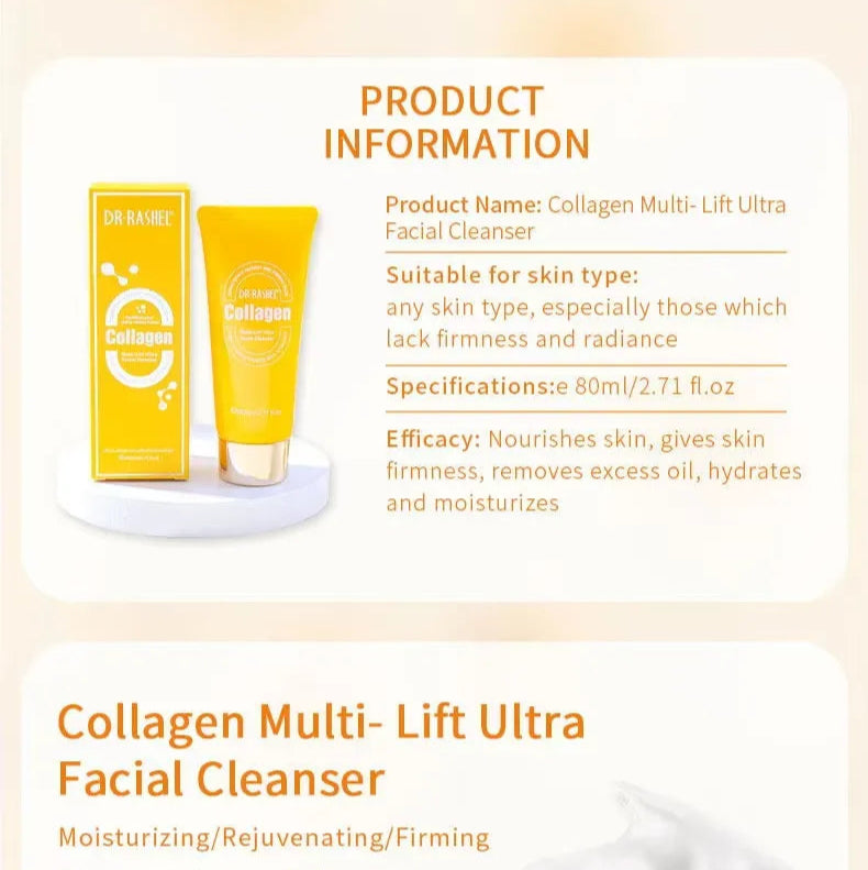 Dr.Rashel Collagen Facial Cleanser - 80ml
