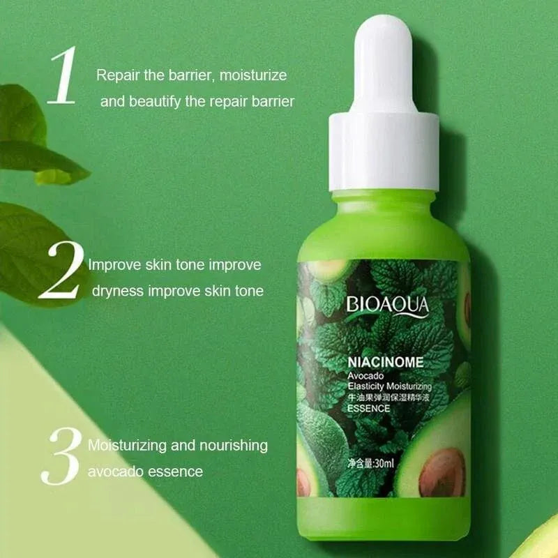 Bioaqua Natural Avocado Anti Aging Organic Serum - 30ml