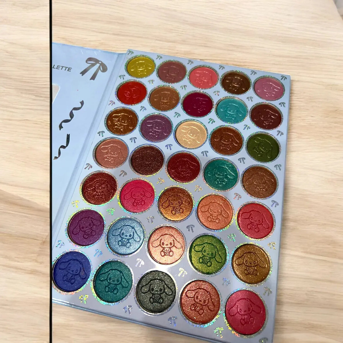 Hello kitty Cinnomoroll Palette 35 colors