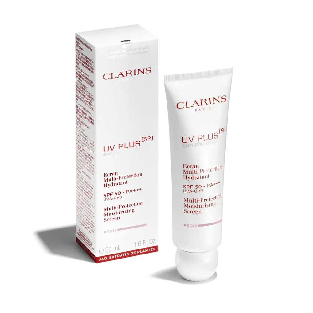Clarins UV Plus Anti-Pollution SPF 50/PA++++ (ROSY GLOW) - 50ml