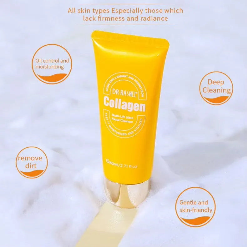 Dr.Rashel Collagen Facial Cleanser - 80ml