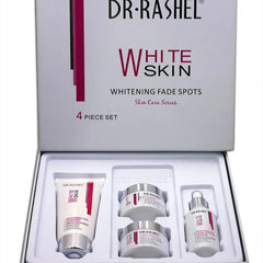 Dr.Rashel Skin Care White Skin Whitening Fade Spot 4 Piece Set With Bag