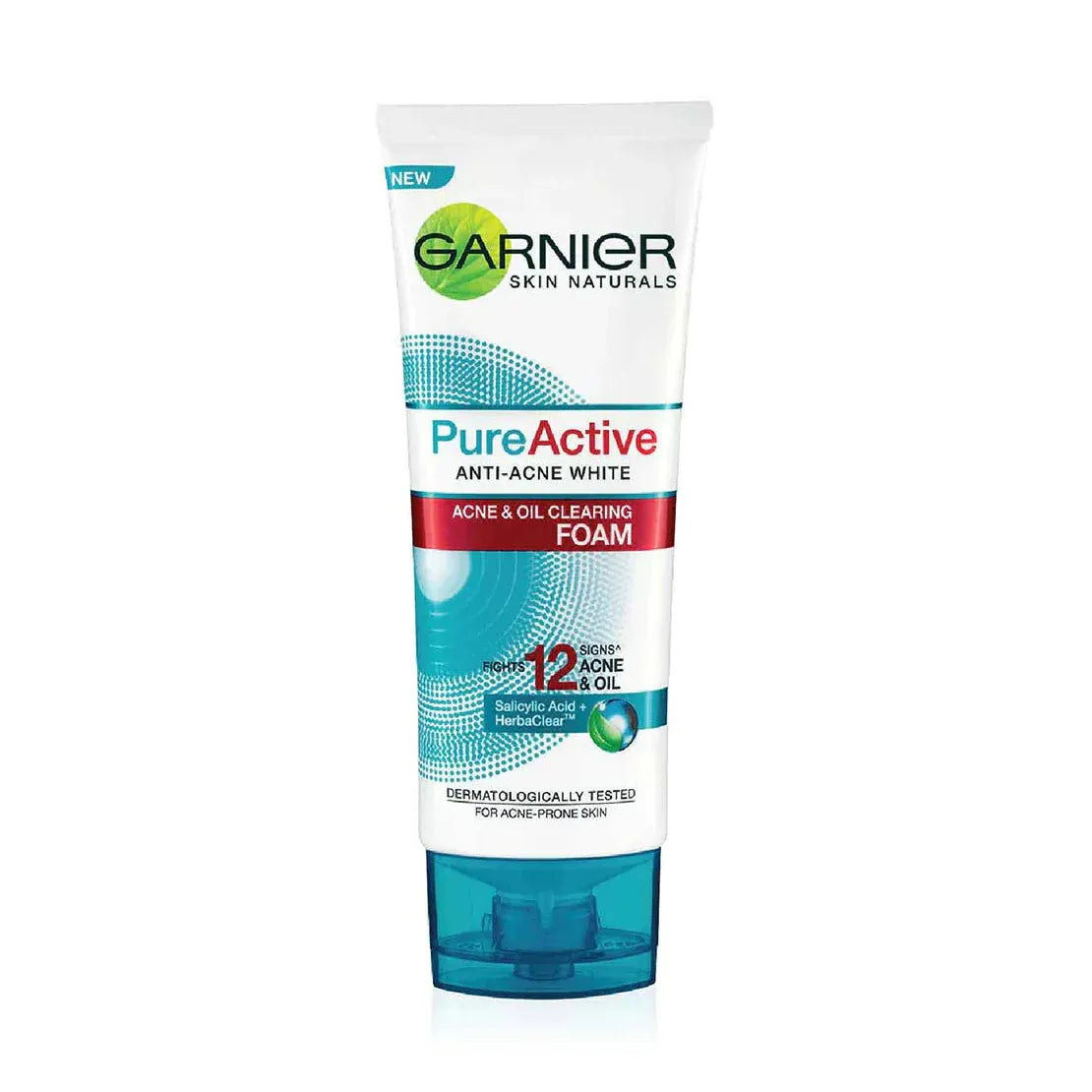 Garnier Pure Active Anti Acne White Oil Clearing Foam Wash - 100ml