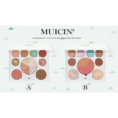 Muicin White Blusher & Eyeshadow Palette