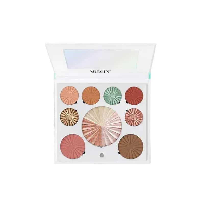 Muicin White Blusher & Eyeshadow Palette