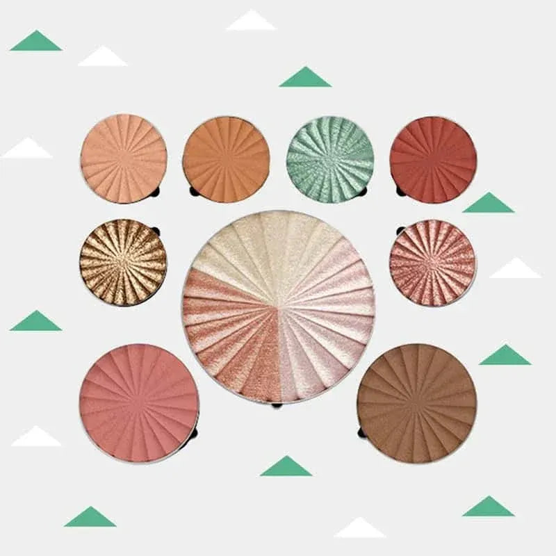 Muicin White Blusher & Eyeshadow Palette