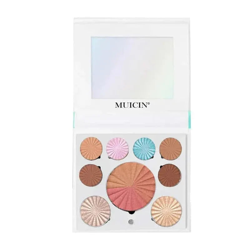 Muicin White Blusher & Eyeshadow Palette