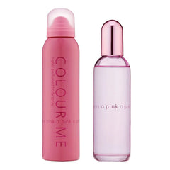 Milton Lloyd Color Me Pink Femme Set For Women, Eau De Parfum, 100ml + Body Spray - 150ml