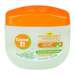 Creme 21 Moisture Boost Aloe Fresh Moisturizing Petroleum Jelly