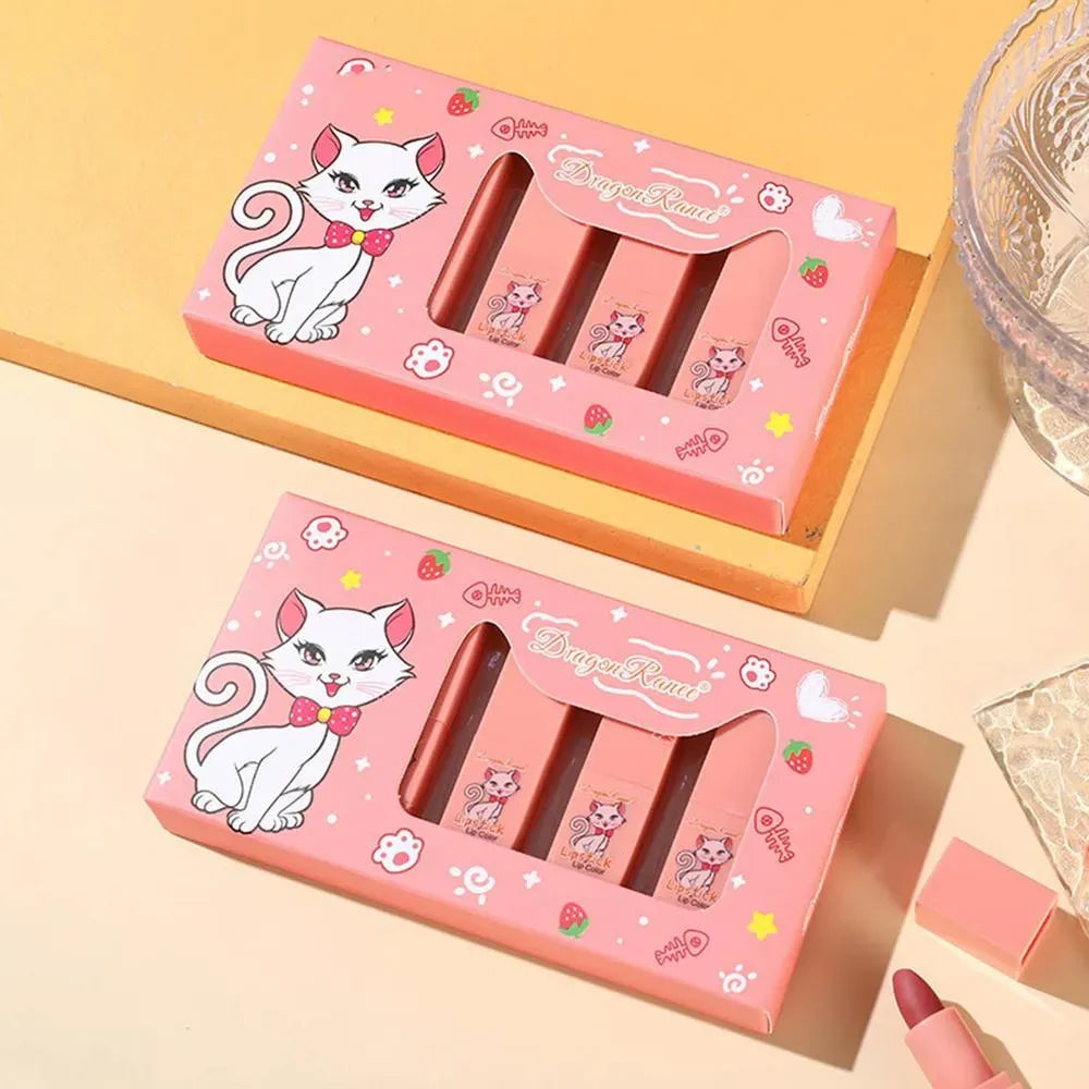 Dragon Ranee 5Pcs Matte Lipstick Set