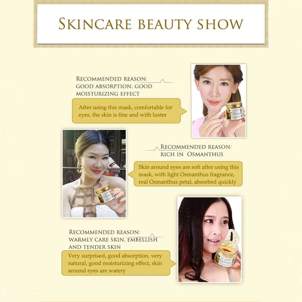 BIOAQUA Golden Osmanthus Eye Mask Gold Eye Treatment Masks