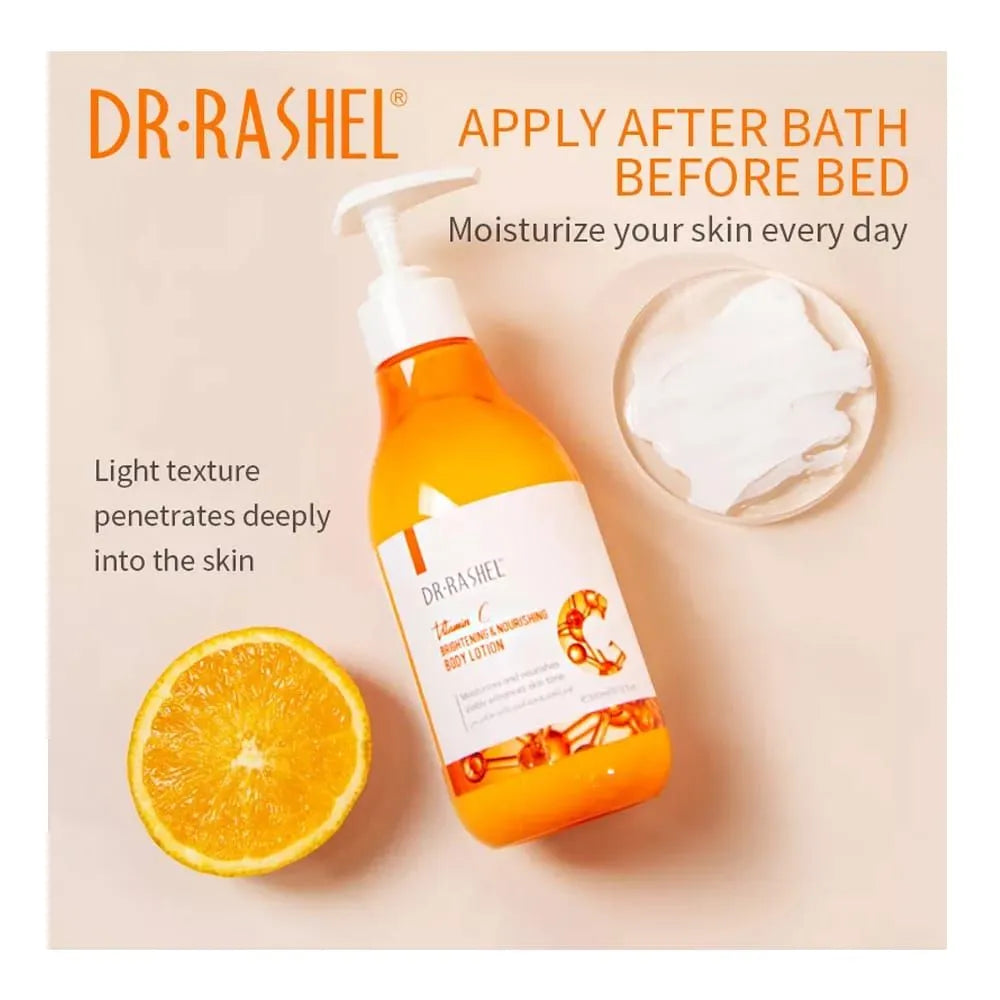 Dr Rashel Vitamin C Brightening & Nourishing Body Lotion - 300ml