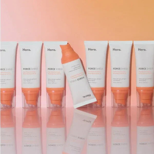 Hero Cosmetics Force Shield Superbeam Sunscreen – Apricot SPF- 30