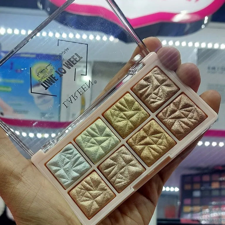 Lareen Time To Meet 8 Color Highlighter Palette