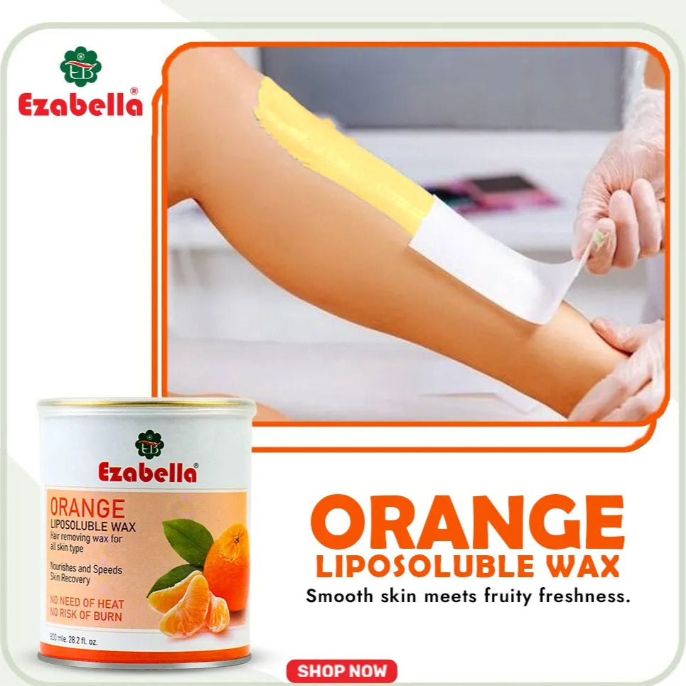 Ezabella Orange Liposoluble Hair Removing Wax