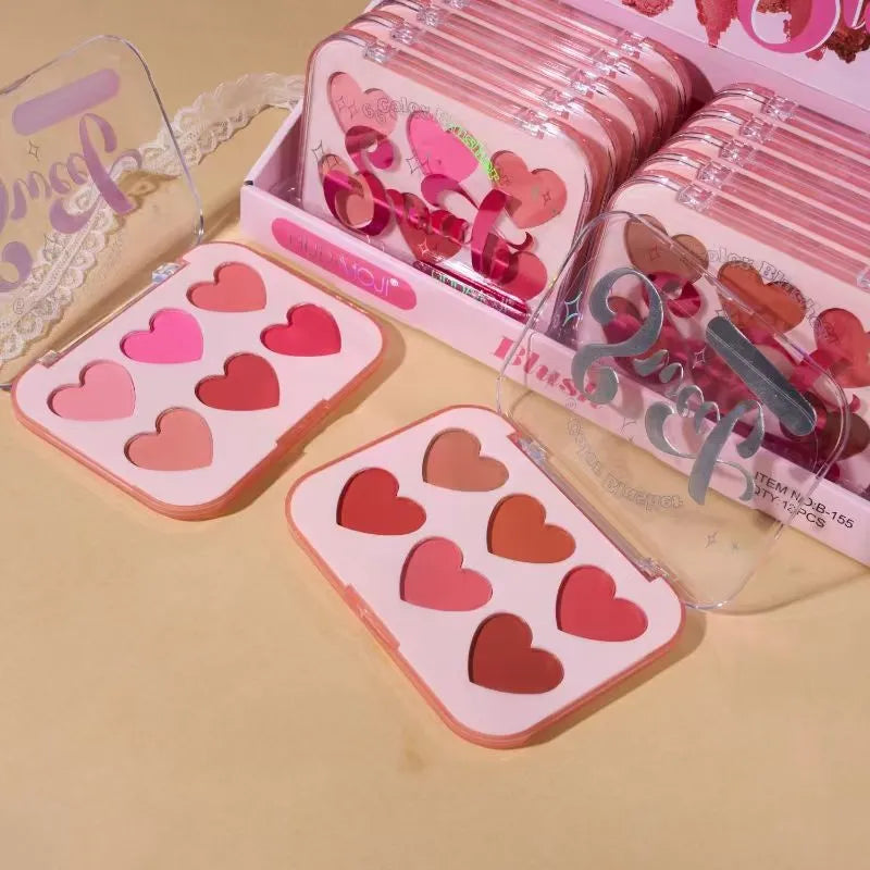HUDAMOJI Heart Blusher Kit
