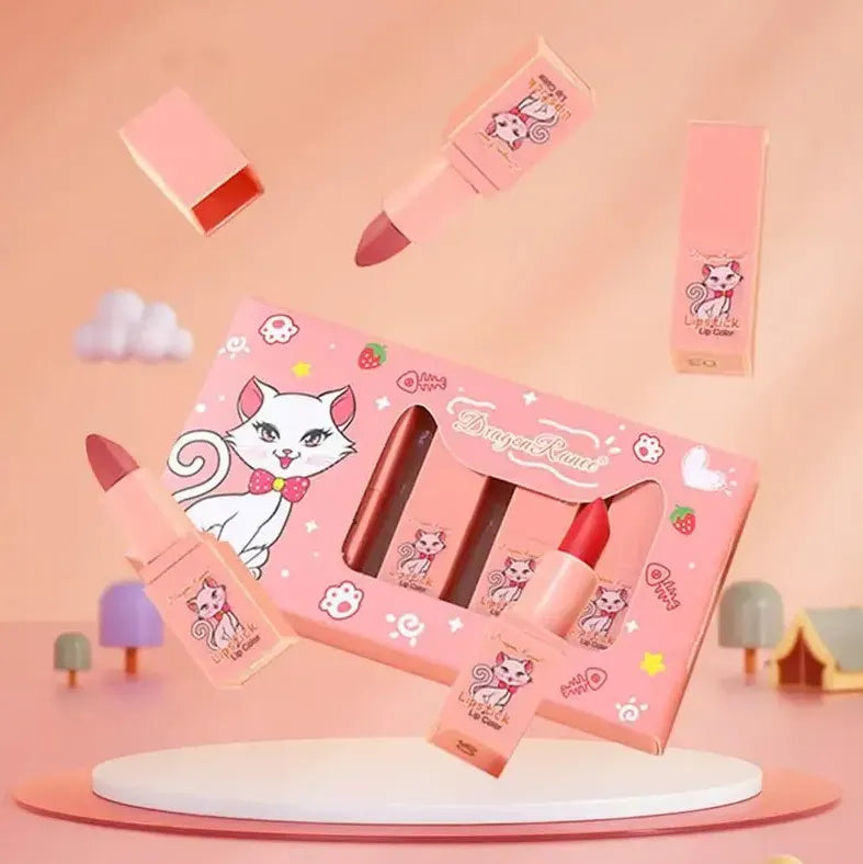 Dragon Ranee 5Pcs Matte Lipstick Set