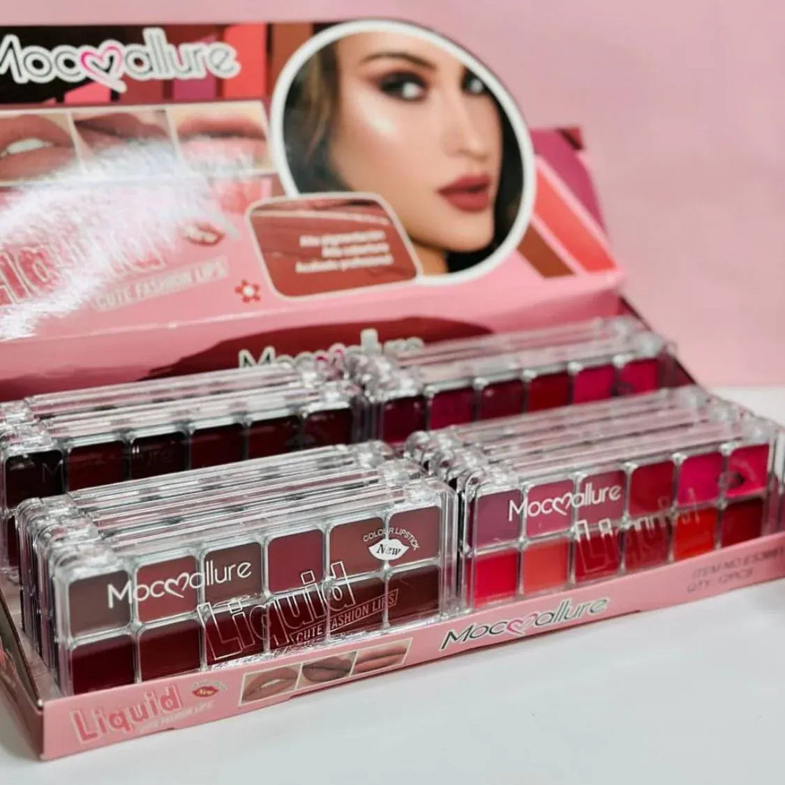 Mocallure Matte Cream Lipstick Palette - 12 Colors
