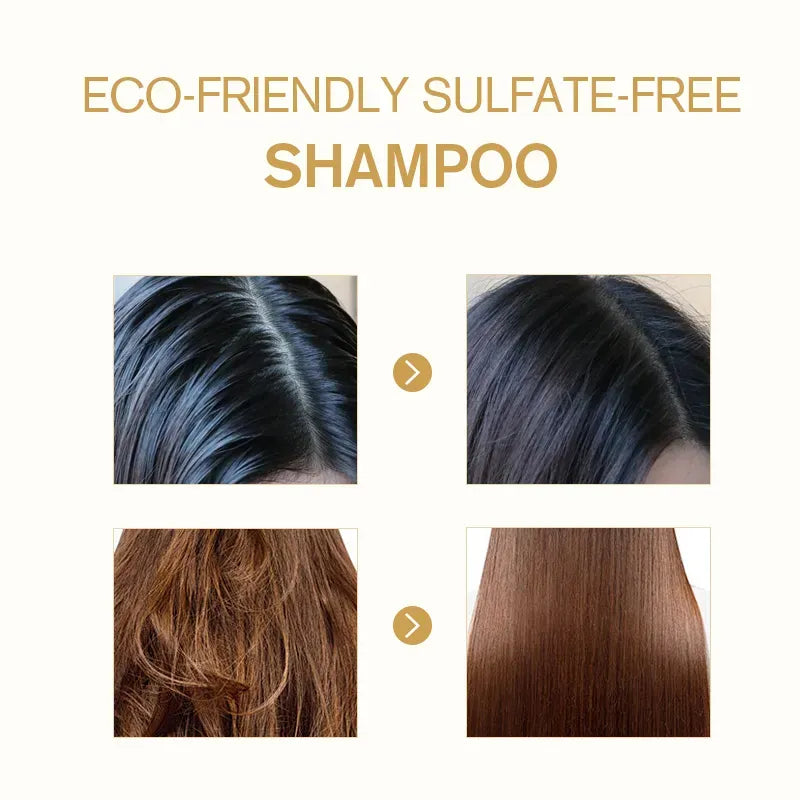 Leaderhair Deep Repair Sulfate Free Shampoo Damaged Hair with Nourishing Care - 330ml