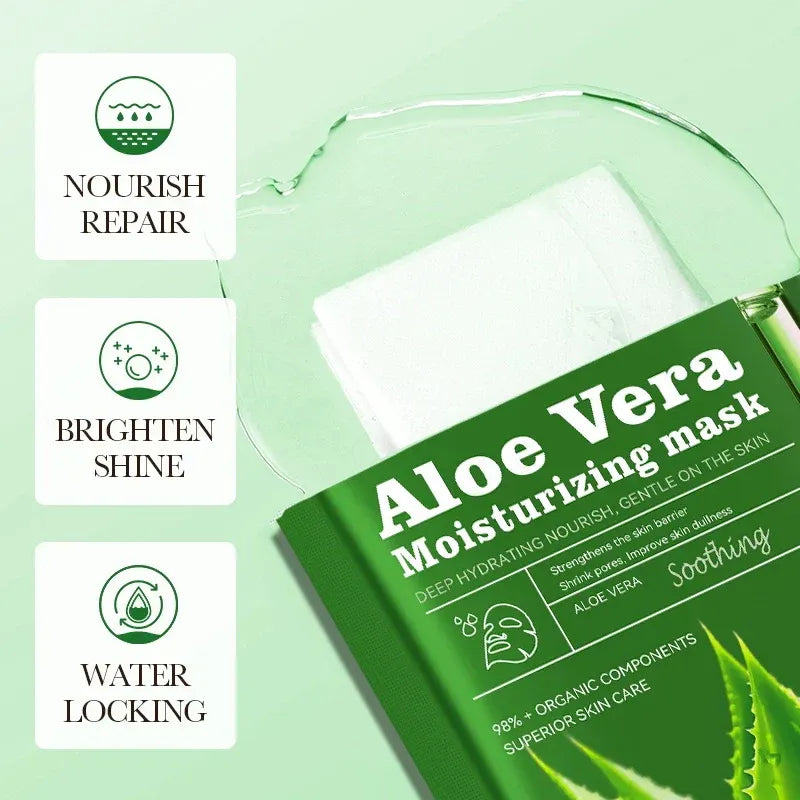 Sadoer Aloe Vera Moisturizing Facial Mask - 25g