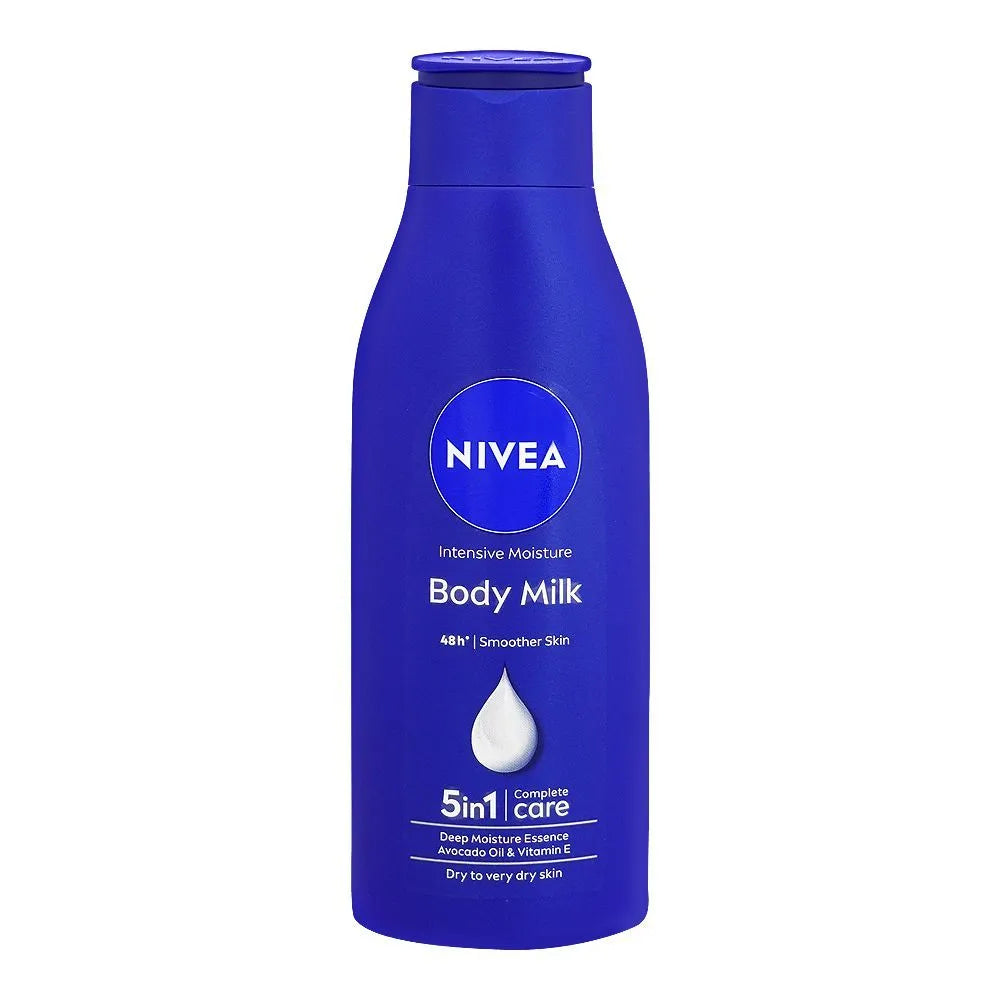 NIVEA Intensive Moisture 5‑in‑1 Complete Care Body Milk - 200 ml