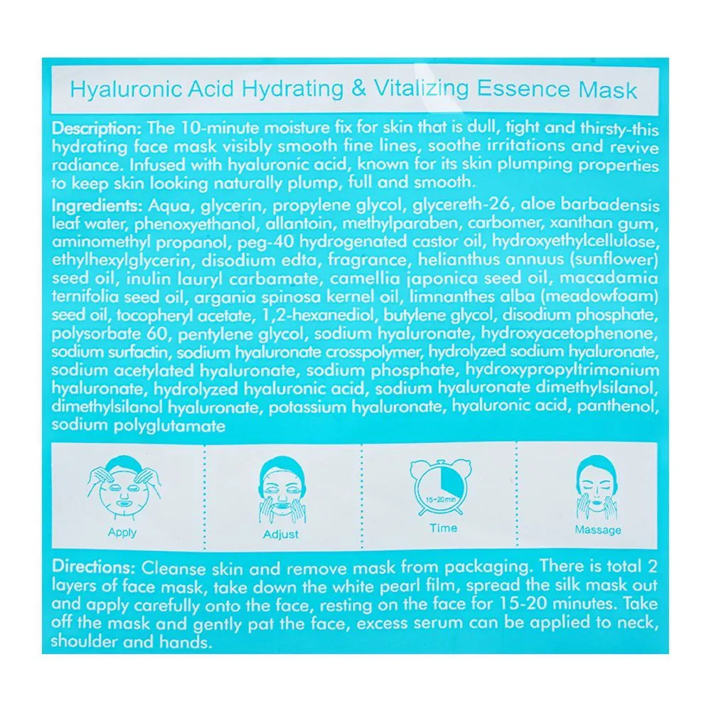 Estelin Hyaluronic Acid Hydrating & Vitalizing Essence Mask - 25g