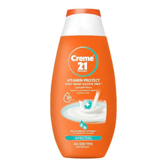 Creme 21 Vitamin Protect Sulfate Free Antibacterial Body Wash, For All Skin Types - 250ml