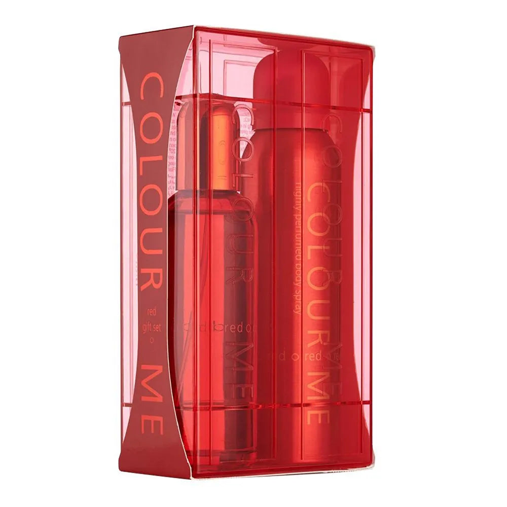 Milton Lloyd Color Me Red Femme Set For Women - Eau De Parfum - 100ml + Body Spray - 150ml