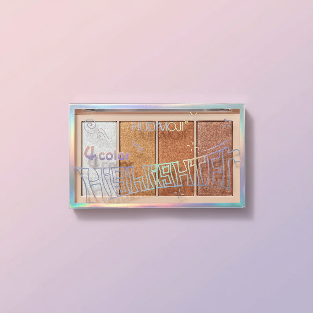 HudaMoji 4 in 1 Highlighter Palette