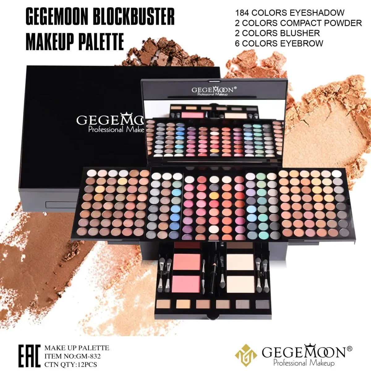 GEGEMOON Blockbuster Makeup Palette