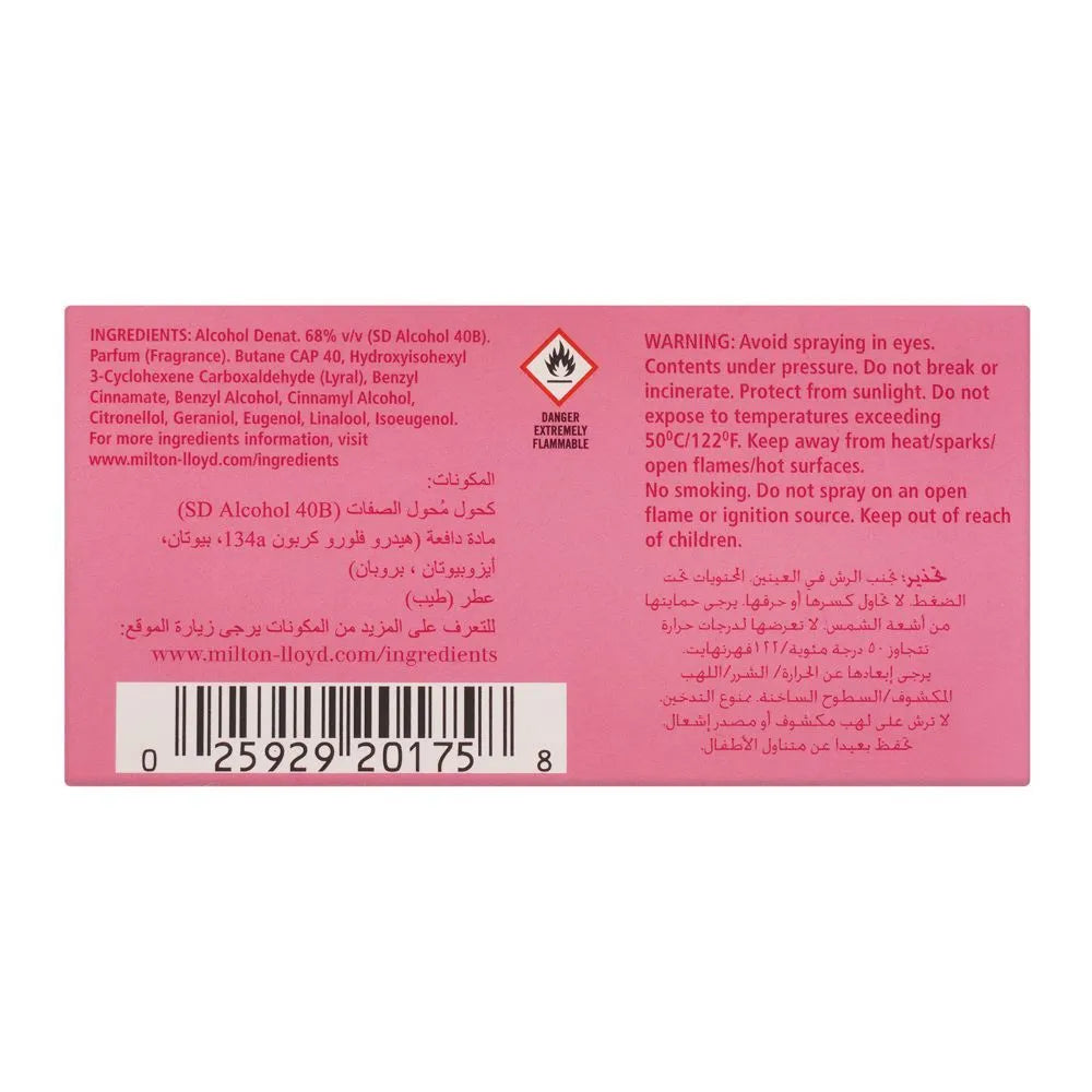 Milton Lloyd Color Me Pink Femme Set For Women, Eau De Parfum, 100ml + Body Spray - 150ml