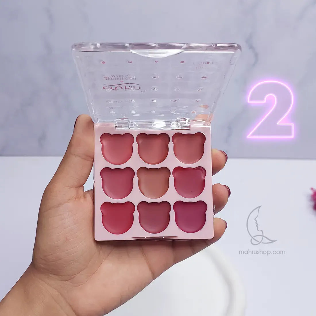 Artskin Nine Colours Lipgloss Palette