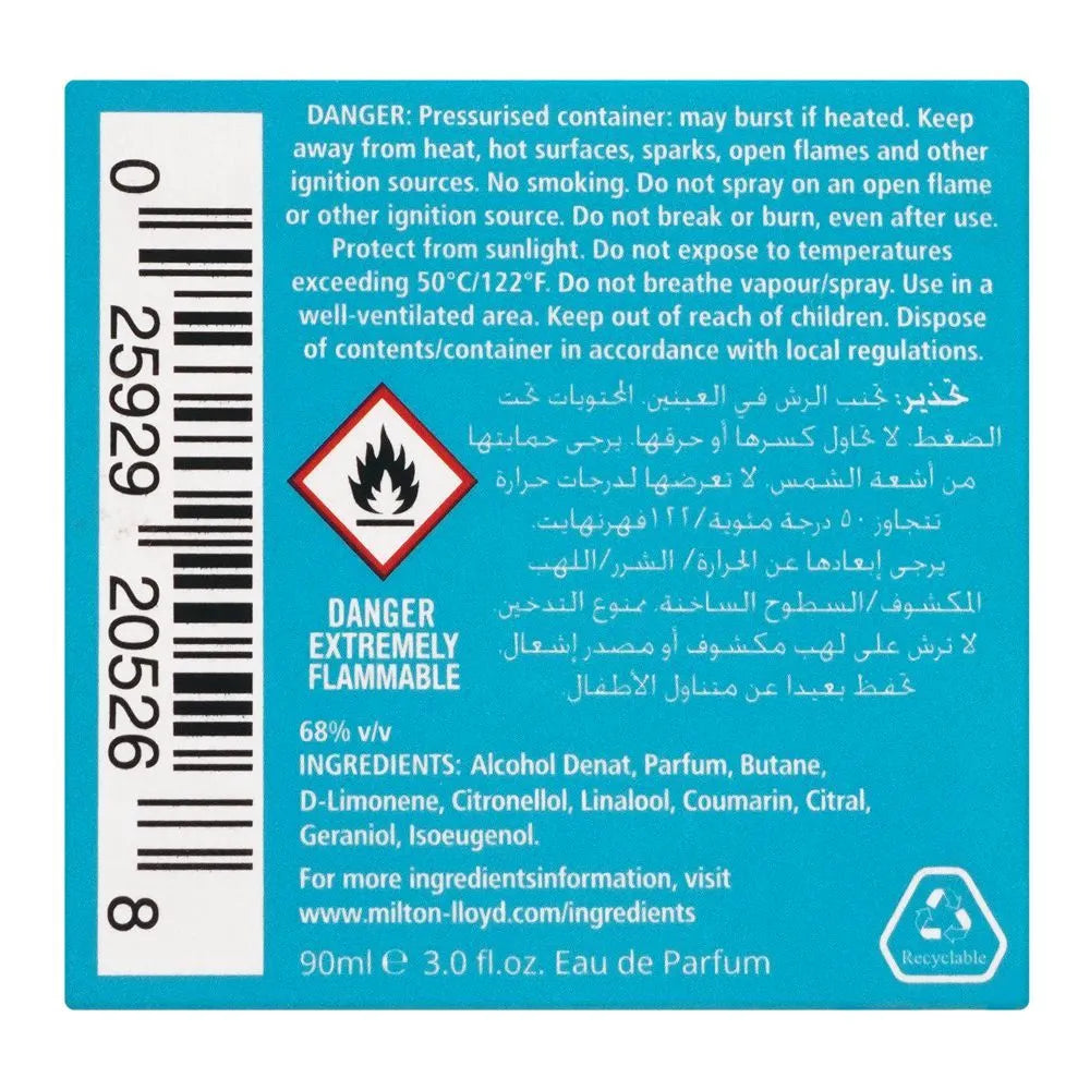 Milton Lloyd Color Me Abstract Homme Eau De Parfum For Men - 90ml